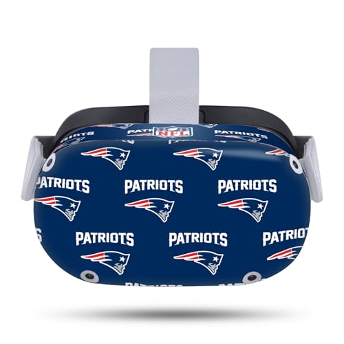 Autocollant NFL New England Patriots Meta Quest 2 skin protection vinyle casque de réalité virtuelle
