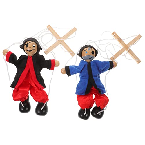 ibasenice 6 Pçs Fantoches De Pelúcia Marionete Para Navio Pirata Fantoches De Mão Para Adultos Palha
