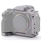 Tilta Jaula A7 V, Jaula de cámara Media Compatible con Sony Alpha 7 V/A7 IV/A7R V con roscas de 1/4'-20 y Montura de Zapata fría para fotografía o vlogging - Gris Titanio TA-T100-HCC-TG