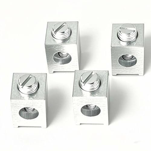 ZSYGYGDKS #4-2/0 Neutral Lug Kit Circuit Breaker Ground Lugs Fit for Electrical Connections Aluminum Grounding Lugs 4 Pieces