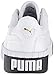 PUMA Women's CALI Sneaker, White Black, 8 M US