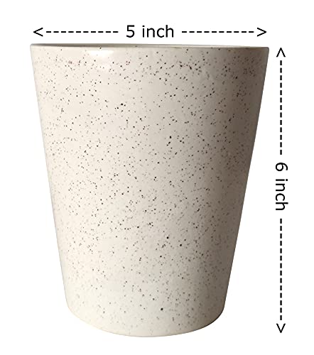 Image of UrbanRoots V Shape Planter (Marble, 5 Inch)