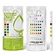 AAwipes Aquarium Ammoniak-Teststreifen 8-in-1 | 25 Streifen | Schnelle & Präzise Wasseranalyse - Test pH, Karbonat, Alkalinität, Härte, Chlor, Nitrit, usw. (K02-25)