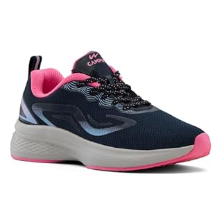 Campus Women's Siren Running Shoes Navy/Pink - 6UK/India