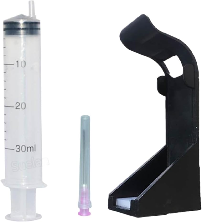 Ink Cartridge Refill Tool Compatible with JS12 Quick Fast Dry Eco Solvent 12. 7mm 0. 5 Inch Handheld Inkjet Printer(25.4mm Tool 30ml)