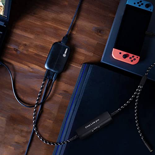 Weishan Hd60 S+ Chat Link Pro Cable Replacement For Elgato Hd60 X, Hd60Pro Capture Card, Chat Adapter Replacement For Nintendo Switch, Xbox One And Ps5, With In-Line Isolator #TOP5