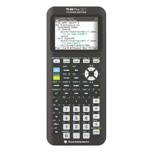 Rekenmachine Texas Instruments TI-84 Plus CE-T