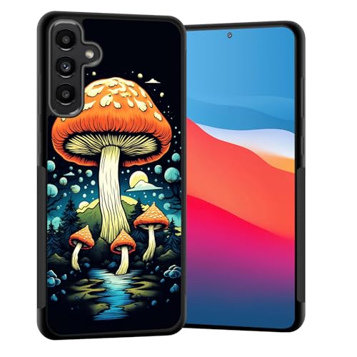 Coque Galaxy S25 FE forêt de champignons protection antichoc idéale pour le plein air