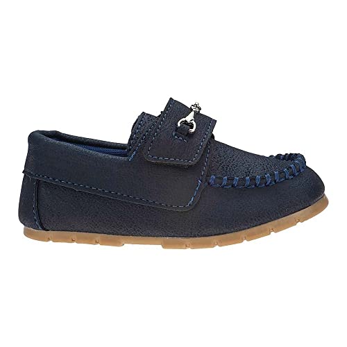 Sapato Social Mocassim Infantil Menino Fivela Calce-Fácil