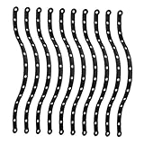MUELODSIC 20 Stück Teiliges Kunststoff Kleiderbügel verbindungsstreifen Platzsparend und Robust für Bekleidungsläden Hohe Tragfähigkeit Einfache Montage und Zuverlässige Verbindung von
