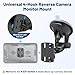 EWAY 4-Hole Direct Fit Suction Cup Mount for Backup Camera 4.3