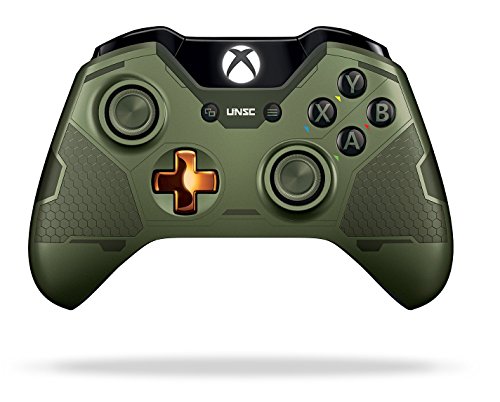 Xbox One Limited Edition Halo 5: Guardians Master Chief Wireless Controller (Renewed)