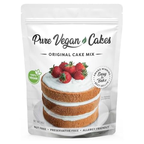 Pure Vegan Cakes Yellow Cake Mix Cover