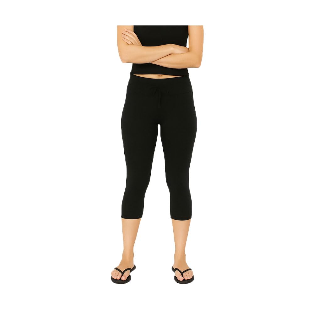 Womens Stylish Capri Black Single Pack-picture-49