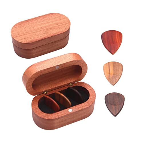 Support de boîte de médiators de guitare, médiators de guitare en bois de forme ovale en bois comprenant 3 médiators en… - Les Beatles, Paul McCartney, John Lennon, RIngo Starr, George Harrison Support de boîte de médiators de guitare, médiators de guitare en bois de forme ovale en bois comprenant 3 médiators en… – Image 8