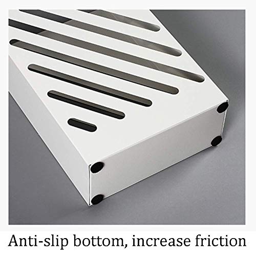 Support de parapluie blanc compact et antirouille pour entrée d'hôtel ou maison - 7