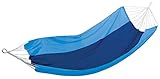 Stansport Malibu Packable Nylon Hammock, Blue/Sky Blue, 85 x 59-Inch