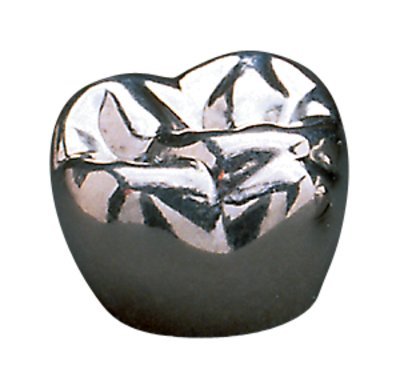 3M ESPE U41 ISO-Form Temporary First Bicuspid Crown, Upper Left, Tin-Silver Alloy, Size 6.4 (Pack of 5)