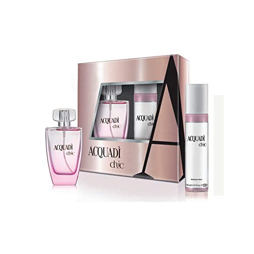 Emballage cadeau femme Aquadi Chic inspiré La Vie Est Belle Parfum Edt 100 ml et Déodorant 150 ml