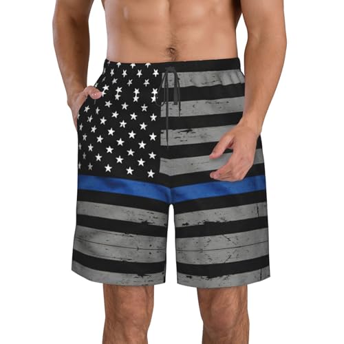 Bañador de secado rápido para hombre pantalones cortos con cintura elástica y prácticos bolsillos