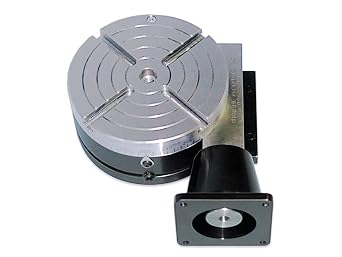 Sherline 4" CNC Rotary Table with a Mount for Stepper Motor