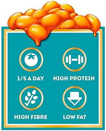 [MOONMN] Heinz Baked Beanz Snap Pots, 200 g (Pack of 4)