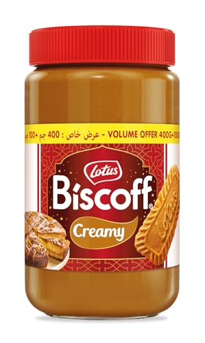 Biscoff Lotus Sweet Spread Creamy 400g + 100g