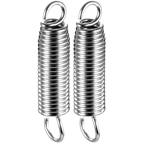 Totority 2個キックドラムペダル用ステンレススプリング バスドラム ペダル交換部品 ドラムキット対応