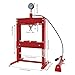 10 T Hydraulic Shop Press 10T/22046lbs H-Frame, 3-Hold Adjustable Height with Pressure Gauge 10 Ton Hydraulic Press for Garage or Professional Users 22.64x18.11x29.92in