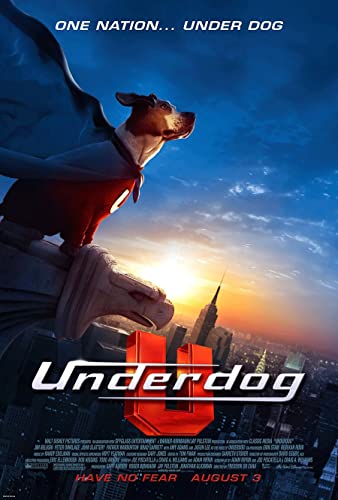 UNDERDOG MOVIE POSTER 2 Sided ORIGINAL 27x40 JASON LEE