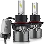 TRUELAND H13 9008 LED Headlight Bulbs for F250 F450 F350 F150, 10000LM 70W 6000K Xenon White with Upgrated Canbus Decoder, High Low Beam Conversion Kit for Dodge Ford Chrysler, IP68 Waterproof