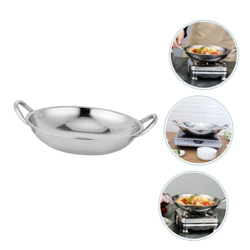 Wok de Acero Inoxidable con Doble Asas miniatura 3