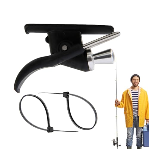 Facynde Auslösehilfe für Brandungsangeln, Casting Trigger Feste Spule Casting Aid, Angelrutenklemme, Daumenknopfauslöser, Surf-Angelausrüstung...