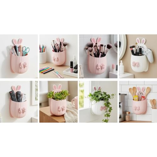 Image of Wall Mounted Bunny Storage Holder 1pcs