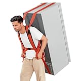 KEDSUM Moving Straps 1 Person, Lifting Straps Moving with Max 600LBS Load Capacity, Back/Front Carry Modes for Heavy Furniture, Thicken Sponge Vest, Upgraded Move Tool for Renters, Movers