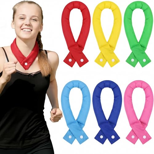 Image of Xuhal 6 Pcs Cooling Neck Wraps Cooling Bandana