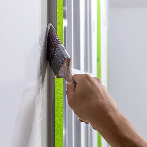 Frogtape 240660 Multi-Surface Painter's Tape With Paintblock, Medium Adhesion, 1.41 Inches X 60 Yards, Green, 4 Rolls #TOP7
