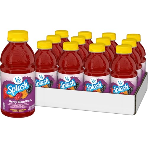 V8 Splash Berry Blend Flavored Juice Beverage, 16 fl oz