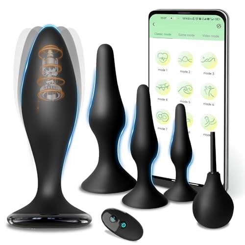 Plug anale, giocattoli sessuali, vibratore, giocattolo anale per adulti, plug anale vibrante in metallo con 10 luci e 10 modalità di vibrazione, massaggiatore prostatico con telecomando