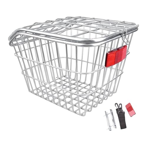 Panier de vélo arrière portable pour faire vos courses et transporter vos sacs