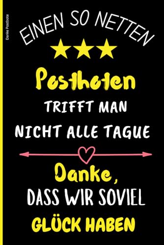 Danke Postbote: Ein Notizblock als Zeichen der Wertschätzung für Ihren Postboten – eine aufmerksame Geste. A5-Notizblock ist eine ideale ... der Welt. Das perfekte Dankesgeschenk
