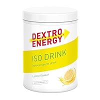 Dextro Energy Iso Drink Elektrolyte Sport Getränkepulver, Lemon, Mit Natrium, Magnesium, Kalium, Chlorid, für schnelle Energieversorgung, 440g, 11 Portionen