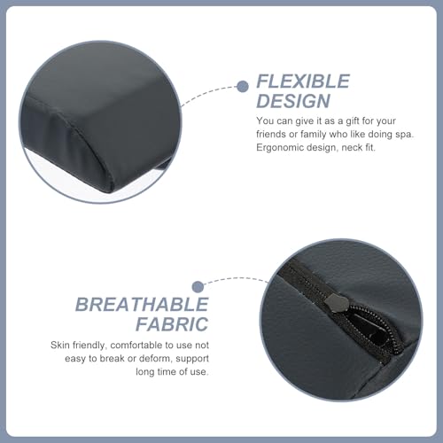 Almohada facial transpirable con diseño elástico ergonómico superior 4