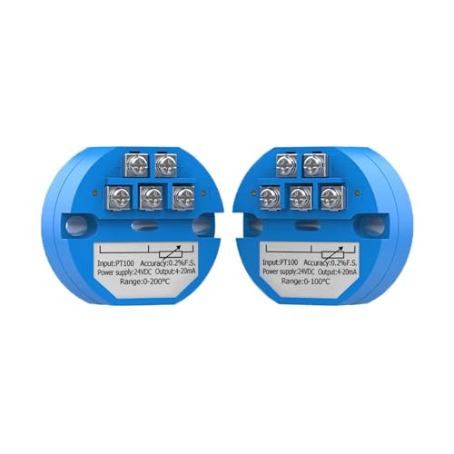 Transmetteur PT100 4-20mA 12VDC capteur de température industriel 0-300°C