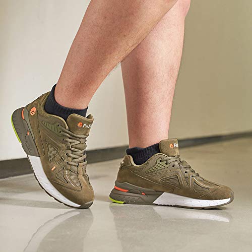 Image of FitVille Extra Wide Walking Shoes for Men Wide Width Sneakers for Flat Feet Arch Fit Heel Pain Relief - Rebound Core