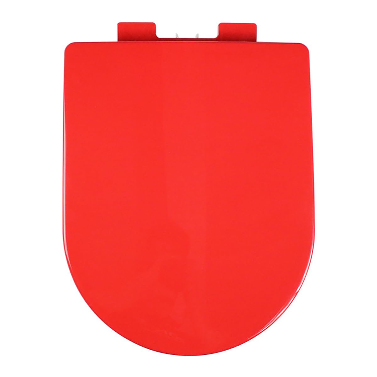 Ldhsjh Red Quiet Toilet Seat, Easy Install And Clean, Fits Standard Standard Toilets, Adjustable, Lightweight, Durable, Portable, User-Friendly, Compact, Slow, Close, Shaped, Slam