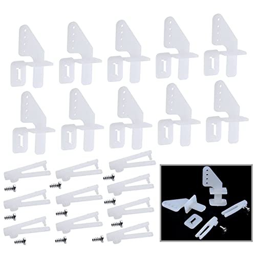 CONTROL HORN U CLEVIS SET FOR RC PLANE NYLON - Agarwal Electronics