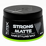 Totex Strong Matte Hair Wax 150 ml | Strong Hold Hair Styling Wax for Men | Natural Matte Finish | Texturizing & Defining Paste | Professional Barber Quality Hair Wax Easy to Apply & Wash Out