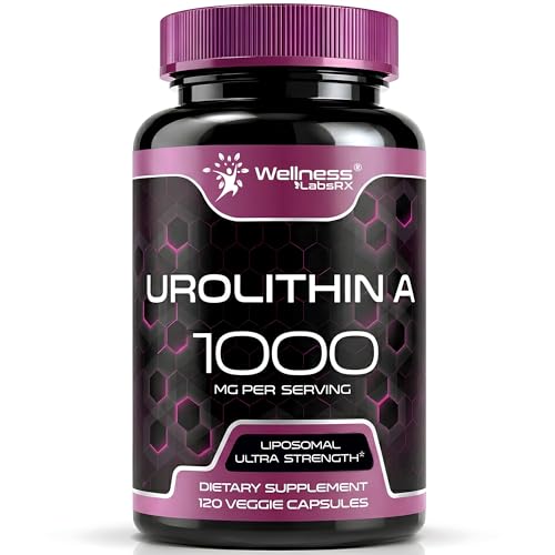 WELLNESS LABSRX Urolithin A Supplement Capsules 120 Count