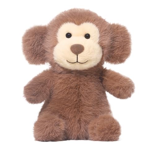Gwtdtoad Mono de animales rellenos - Peluche suave para habitación de los niños, decoración de sala de estar, cumpleaños, regalo de Navidad
